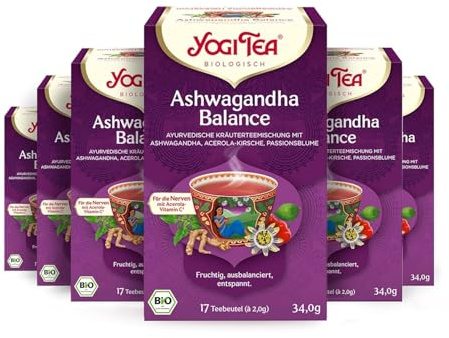 YOGI TEA, Thé Vert au Jasmin, Thé Bio, Mélange de Thé Vert Jasmin, Gingembre et Ecorce de Citron, 102 (6x17) Sachets de Thé