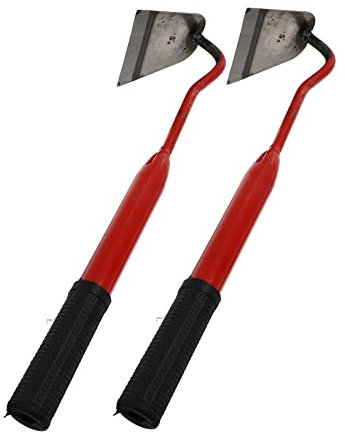 YARNOW 2stücke Gartenhacke Handwerkzeuge Für Unkrautjäten Erde Lockern Und Pflanzenpflege Tragbare Gartenwerkzeuge Für Gemüse Und Blumen Kleine Handhacken