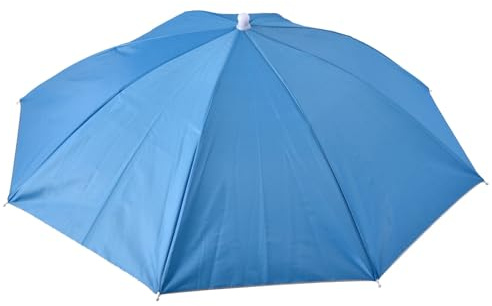 Generisch Cappello da pioggia, cappello da pescatore, protezione UV pieghevole, con fascia elastica per donne, uomini e bambini, all'aperto, giardino, pesca, Celeste., Siehe Beschreibung