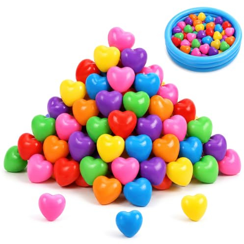SilverChry 50 Boules pour Piscine à Balles, Balle Plastique Bébé