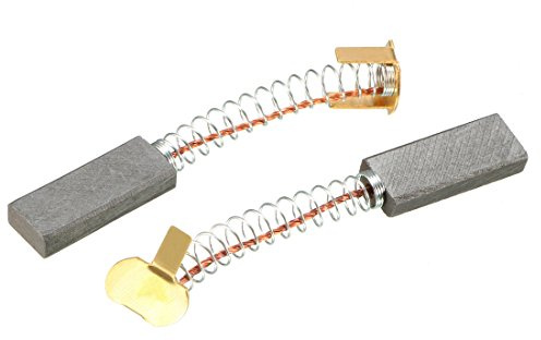 sourcing map Lot de 2 balais de charbon, pour moteur électrique, 20 mm x 8 mm x 4 mm, outil électrique, remplacement, fraise, perceuse,