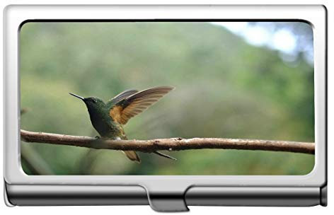 Professionelle Visitenkartenetui, Nature Animal Bird Hummingbird Business Kreditkartenetui
