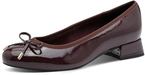 MARCO TOZZI 2-22208-43 Escarpins pour Femme, Bordeaux Pat, 40 EU, Bordeaux Pat., 40 EU