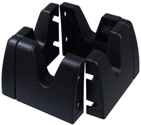 NineSSJLY set di 4 organizer per bagagliaio con strisce in velcro – fissaggio universale per Volkswagen e altri veicoli – supporto per bagagli e organizzazione vano di carico