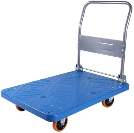 SynapSYA Piattaforma Pieghevole Carrello portautensili for Trasporto carichi Pesanti, Carrello con Piattaforma, Carrello con Piattaforma Pieghevole, Blu Carrello PieghevoleCarrello Pieghevole