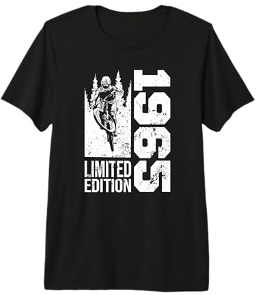 MTB Mountainbike Nacido en 1965 Cumpleaños BTT-Bicicleta Camiseta Premium