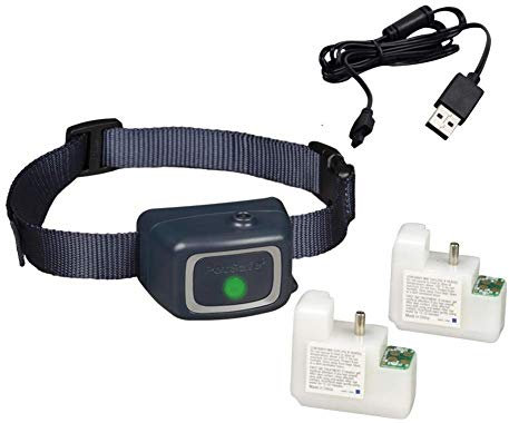 PetSafe Spray Bark Control Dog Collar, Anti-Bark for Dogs 3.6 kg +, Water Resistant, Rechargeable, 2 Spray Cartridges, 68.58 cm Neck Size grey