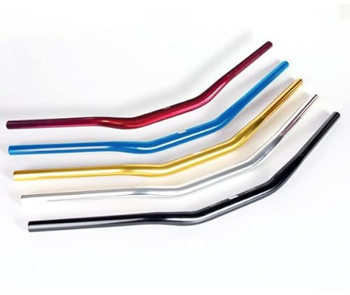 MANUBRIO 28-22 SEZIONE VARIABILE BARRACUDA MOTO UNIVERSALE ERGAL ALLEGGERITO + SERIGRAFIA GRADI DI INCLINAZIONE COLORE NERO