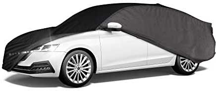 CarComfort Telo Auto da Interno, traspirante, salvavernice, con protezione antipolvere, sacca incl. - Station Wagon Taglia 6: 480 - max. 508 cm lunghezza, nero