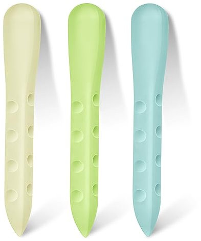 OFFCUP Gommes ColoréEs pour Enfant, 3Pcs Papeterie Enfant Gommes, Caoutchoucs Gomme en Caoutchouc Pour école Croquis Bureaux Dessin Peintures,Pour Enfant & élève (Bleu)