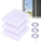 Noustiquaire Fenetre, DIY Anti Moustique Fenetre 1,3*1,5m, Moustiquaire porte Fenetre, Moustiquaire Fenêtre, Découpable Aux Dimensions Souhaitées Anti-Insectes Pour Porte Fenêtre Baie Vitrée (Blanc)
