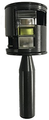 Doppeltes rechtwinkliges Prisma, Laser-Wasserwaage, Zubehör, Mini-Prisma, Laser-Level-Zubehör, Vermessung, rechtwinkliges Prismenvermessung, Mini-Prisma für Instrumente