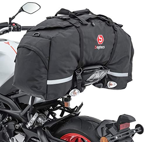 Bolsa Trasera Moto/Bolsa Asiento Moto SX80 Bagtecs 70L Negro