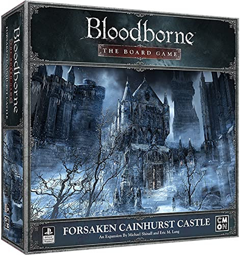 Cool Mini or Not | Bloodborne: Das Brettspiel: Forsaken Cainhurst Castle - Erweiterung | Brettspiel | 1 bis 4 Spieler | ab 14 Jahren | 45 bis 75 Minuten Spieldauer