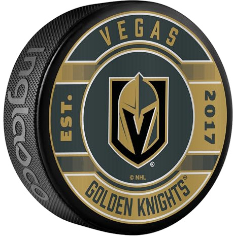 NHL Vegas Golden Knights 3D Lenticular Hockey Puck – Collector’s Item