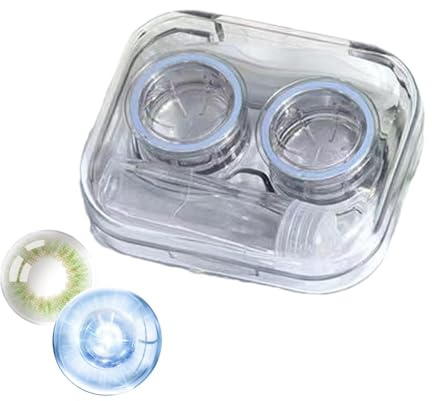 Kit de viaje para estuche para lentes de contacto, mini kits portátiles