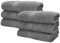 Betz 6 Stück Saunatücher XXL Badetuch Liegetuch Strandlaken Saunahandtuch Premium Frottee 100% Baumwolle Größe 70 x 200 cm Farbe anthrazit