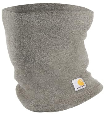 Carhartt Force Stretch Fleece Neck Gaiter, Heather Grey, One Size