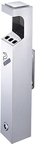 Aschenbecher Outdoor, Wandaschenbecher, kommerzieller Outdoor-Zigarettenbehälter, Edelstahl-Zigarettenhalter, Aschenbecher