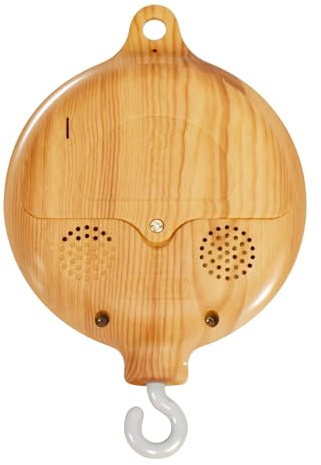 Boîte à musique mobile pour bébé - Avec 35 mélodies mignonnes - Pour lit d'enfant - Moteur mobile - Pour bébé - Cloche de lit - Décoration de lit de bébé - Sans pile