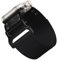 Suitisbest Armband Kompatibel mit Apple Watch 49mm 44mm 45mm 42mm, Verstellbares Weiches Nylon Stoff Sport Band mit Klettverschluss für iWatch Series Ultra/Ultra 2 9 8 7 6 5 4 SE, Herren Schwarz