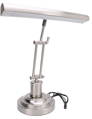 Luocute Lampe de Piano, Lampe de Bureau LED 12 W avec Réglage Continu de la luminosité de 3 000 K à 6 000 K, Abat-jour Rotatif à 360°, CRI 85 élevé, Commande Tactile pour (Prise UE)