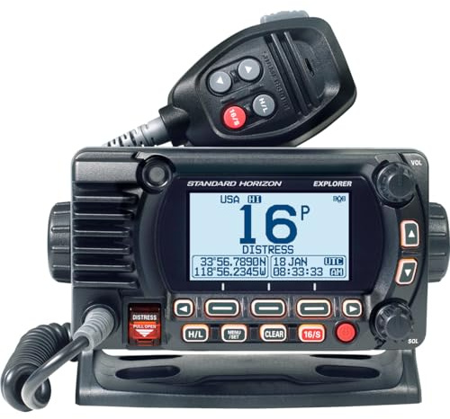Standard Horizon GX1800G Fixed Mount VHF w/GPS - Black