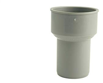 STEMAX-Wassertechnik Marley HT Abflussrohr HTS Anschlussstück an Metallrohr in verschiedenen Nennweiten, Größe: DN50/50