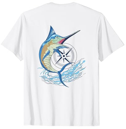 Pez espada Marlin pescado para pesca Marlin Camiseta