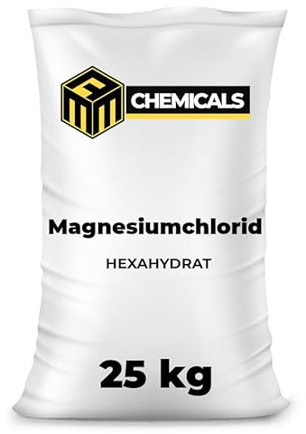 MRM CHEMICALS Magnesiumchlorid Hexahydrat Flocken 25 kg Streusalz Auftausalz Alternative, Funktioniert bis zu -45°C, Umweltfreundlich und Effizient, Korrosionsschutz, GroßPackung