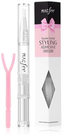 MEITREND Double Eyelid Cream Eyelid Glue Design Eyelid Lift Double Eyelid Styling Cream Shaping Modeling Eyelid Long Lasting Invisible Natural Double-Fold Eyelid Pen with Tool