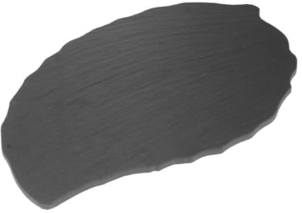 Mikinona Plato De Servir De Pizarra Natural Diseño Para Sushi y Aperitivos Bandeja Ecológica Para Decorar Comidas Casa o Restaurantes