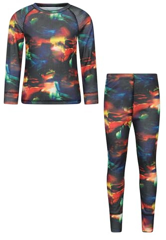 Mountain Warehouse Top de couche de base isotherme pour enfants - T-shirt respirant, 3 ans/4 ans