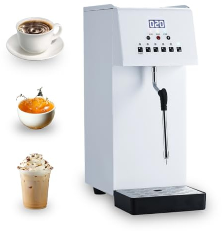 KUSOLE Schiumatore per Latte a Vapore, Design Multifunzionale, Facile da Preparare La Schiuma di Latte, Il Vapore è Adatto a Varie Applicazioni, Facile da Usare E Senza Preoccupazioni