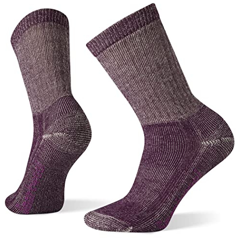 Smartwool Women's Women's Hike Classic Edition Full Cushion Crew Hiking Socks, Bordeaux, M UK