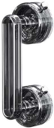 KAFENDA Powerful Large Suction Cup Handle for Glass Doors, Windows, Cabinets & Refrigerators - No Drilling Installation, Detachable