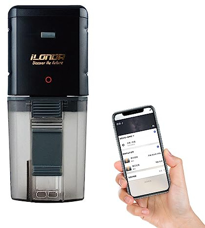 Vislone Distributeur automatique de nourriture pour aquarium alimenté par USB WiFi pour la maison, la maison, l'aquarium, minuterie intelligente, distributeur de nourriture pour poissons, télécommande