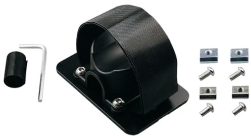 Milisten Support de Roue Arrière Vélo Stable Noir en Acier à Dégagement Rapide, Accessoire Fixation Voiture pour Porte-vélos, Transport Sécurisé Vélo sur Porte-Bagages Auto
