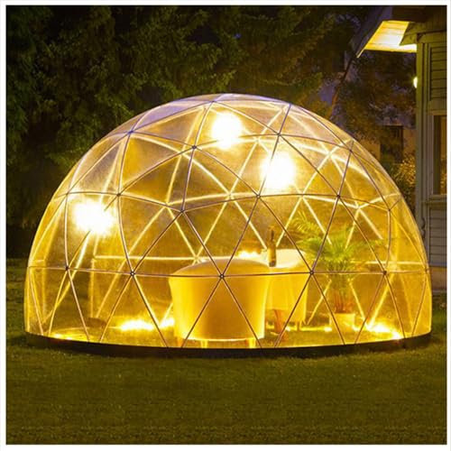 XUXIAO Tenda a Cupola a Bolle da Giardino, Tenda a Igloo a Bolle per Esterni da 5-7 Persone, per pranzi all'aperto, Campeggio in Giardino, osservazione delle Stelle