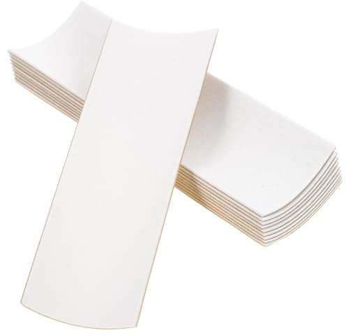 GATHINESS Cinta de 10 Dedo para Antideslizante de Espuma de Patineta Amortiguador de Color Claro Efecto y Adhesivo, Pack Unidades para Accesorios de Monopatín