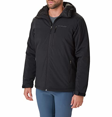 Columbia Gate Racer Softshell, Giacca Softshell Uomo, Gate Racer 1 Softshell, Nero (Black) 2, S