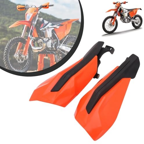 Handskydd motorcykel handskydd 22 mm 28 mm styre-orange | motorcykel korsskydd för SX SXF EXCF 50 65 85 125 150 250 350 450 500 2017-2020 XCW XCF XC