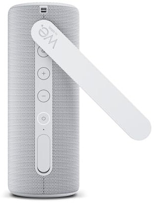 Loewe We. HEAR 2 Cool Grey, Altavoz Bluetooth, 60W, resistente al agua, portátil, recargable, 17h de batería de larga duración, exterior e interior