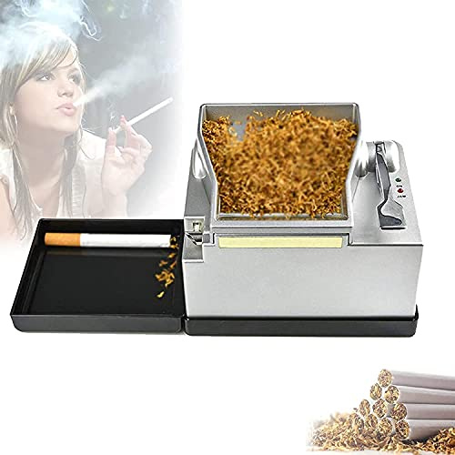 Elektrisk cigarettinjektor maskin, Automatisk cigarettmaskin med rökrör i rostfritt stål, cigarettmaskin for hemmabruk for rökentusiaster