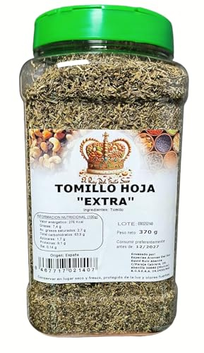 Tomillo 370 Gr - Origen España - Esencial para tus recetas y cocina