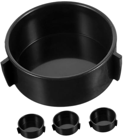 SHINEOFI Set 4 Pezzi Ciotole in Ceramica per Alimentazione e Acqua Rettili, Facile da Pulire e Maneggiare, per Terrario e Alimentazione Lucertole