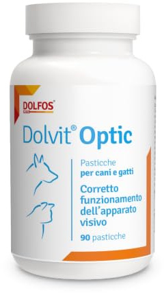 Kosttillskott för hund och katt 90 Dolvit® Optic-tabletter