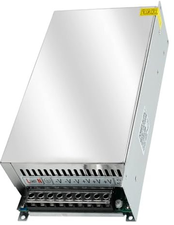 MOGOULUA 1000W 12V 83.3A Universal Power Supply Unit 110V/220V to 12V Transformer Regulated Power Supply LED Driver AC Converter DC Adapter for CCTV, Radio, Computer, Monitor