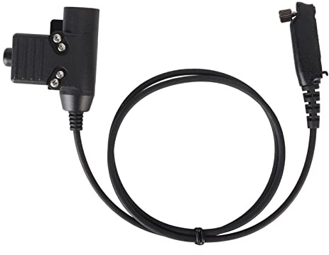 U94 PTT Push to Talk Adapter, Walkie Talkie Headset Connector Cable for Sepura Stp8000 Stp8030 Stp8035 Stp8038 Radio