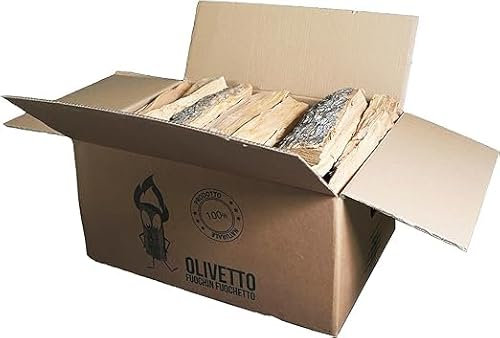 Legna da ardere di ulivo - per camino, stufa, barbecue - su bancale a perdere (100 kg)